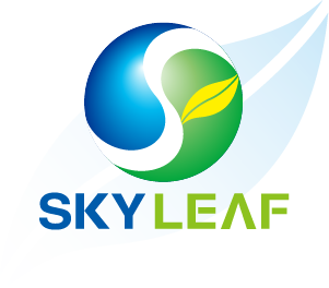 スカイリーフ株式会社のロゴ